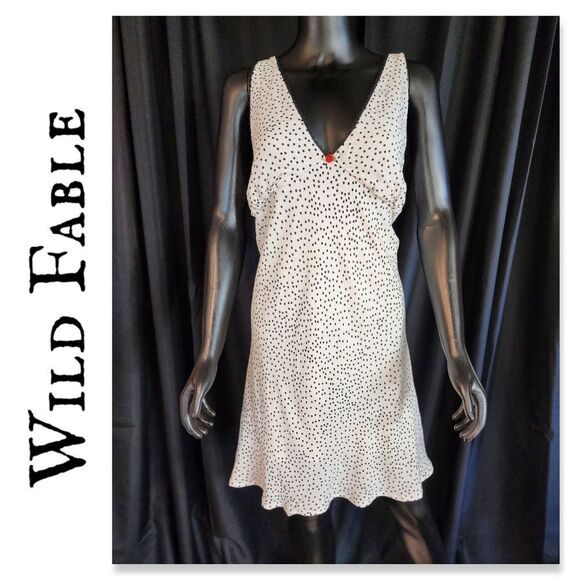 NWT WILD FABLE SPOTTED DRESS - Picture 1 of 9
